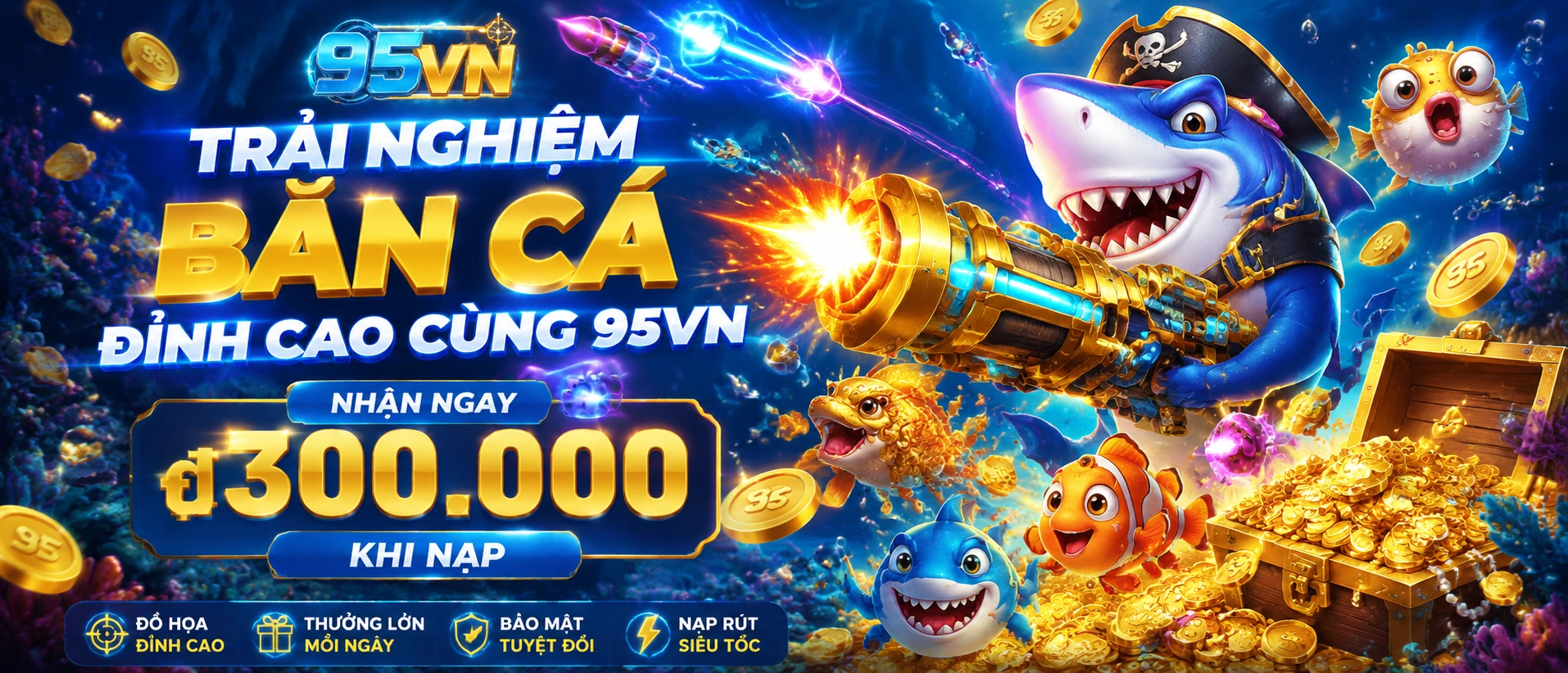 Danh mục bắn cá 3D và jackpot cá trên mobile web